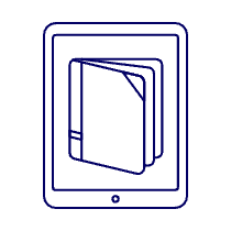E Book Illustration from UX Line Set