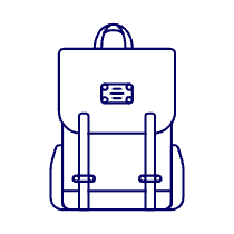 2 STRAP Bagpack Illustration from UX Line Set