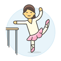 Sports Ballet 1 Illustration from UX Colors Set
