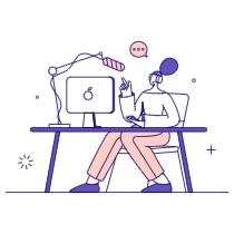 Communication Podcast 01 Illustration from Bangalore - Pro Set