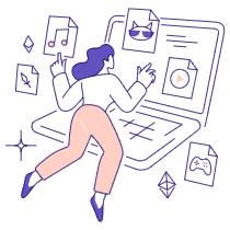 Nft Marketplace Illustration from Bangalore - Pro Set