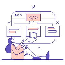 Development Modular Coding Of Application 01 Illustration from Bangalore - Pro Set