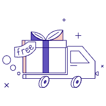 Free Shipping Illustration from Bangalore - Pro Set