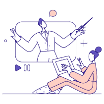 Education Online Learning 01 Illustration from Bangalore - Pro Set