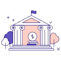 Bank Illustration from Bangalore - Pro Set