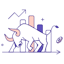 Bull Market 2 Illustration from Bangalore - Pro Set