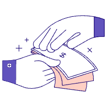 Cash Payments Illustration from Bangalore - Pro Set