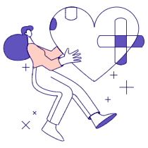 Bandaid On Heart 01 Illustration from Bangalore - Pro Set