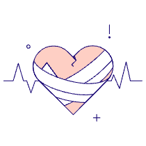 Bandaid On Heart 2 Illustration from Bangalore - Pro Set
