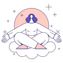 Being At Peace 02 Illustration from Bangalore - Pro Set