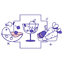 Eat Healthy 2 Illustration from Bangalore - Pro Set