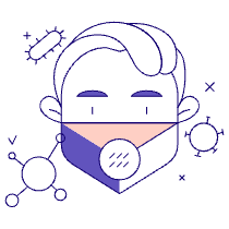 Facemask 2 Illustration from Bangalore - Pro Set