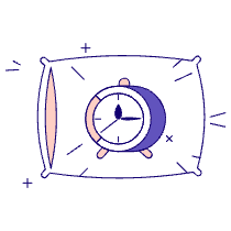 Getting Enough Sleep Illustration from Bangalore - Pro Set
