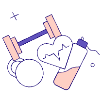 Gym 3 Illustration from Bangalore - Pro Set