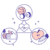 Healthy Habits Illustration from Bangalore - Pro Set