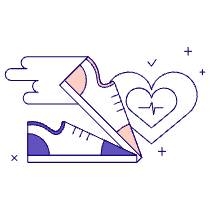 Jogging Illustration from Bangalore - Pro Set