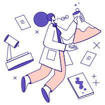 Medical Research 01 Illustration from Bangalore - Pro Set