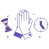 Be Patient Illustration from Bangalore - Pro Set