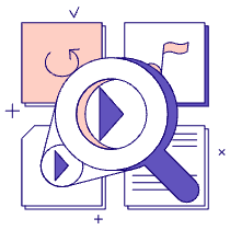 Searching 2 Illustration from Bangalore - Pro Set