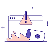Something Went Wrong Illustration from Bangalore - Pro Set