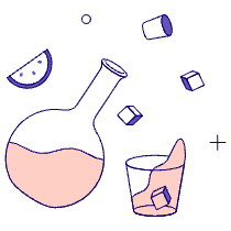 Alcohol With Ice Illustration from Bangalore - Pro Set