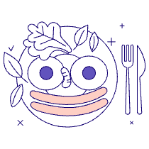 Breakfast Illustration from Bangalore - Pro Set