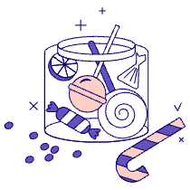 Candy Illustration from Bangalore - Pro Set