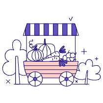 Eco Market Illustration from Bangalore - Pro Set
