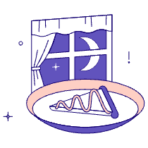Midnight Snack Illustration from Bangalore - Pro Set