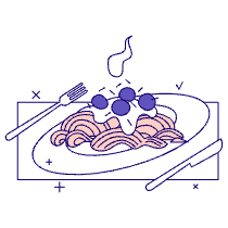 Pasta Sauce Illustration from Bangalore - Pro Set