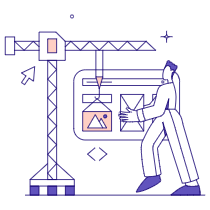 Product Site Builder 01 Illustration from Bangalore - Pro Set