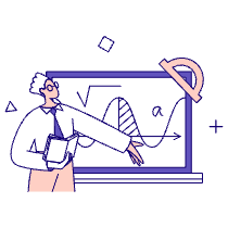 Mathematician 2 Illustration from Bangalore - Pro Set