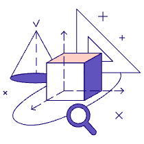Mathematician Illustration from Bangalore - Pro Set