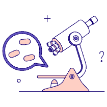 Microscope 3 Illustration from Bangalore - Pro Set