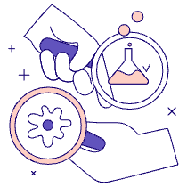 Researchers Illustration from Bangalore - Pro Set
