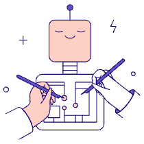 Robotics 3 Illustration from Bangalore - Pro Set