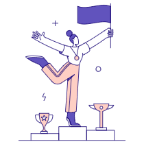 Users People Trophy Awards 01 Illustration from Bangalore - Pro Set