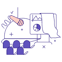 Conference Illustration from Bangalore - Pro Set