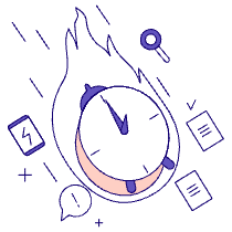 Deadline Illustration from Bangalore - Pro Set