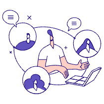 Manager Supervisor Illustration from Bangalore - Pro Set