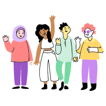 DIVERSITY UNITY Illustration from Barcelona Set