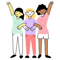 GIRL POWER Illustration from Barcelona Set