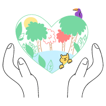NATURE PROTECTION Illustration from Barcelona Set
