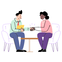 Business Deal 1 Illustration from Barcelona Set