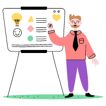 BUSINESSMAN KEYNOTE Illustration from Barcelona Set