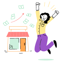 SUCCESSFUL BUSINESS 2 Illustration from Barcelona Set