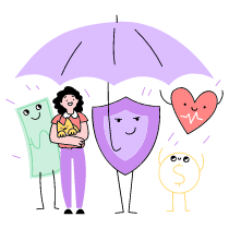 INSURANCE Illustration from Barcelona Set