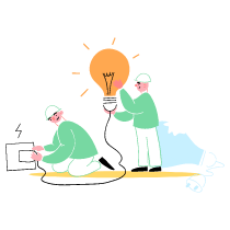 SUPPORT TEAM 1 Illustration from Barcelona Set