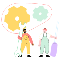 Support Team 1 Illustration from Barcelona Set