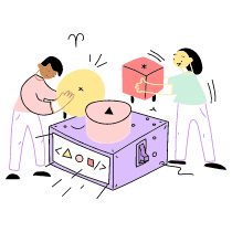 MODULAR CODING APP 1 Illustration from Barcelona Set